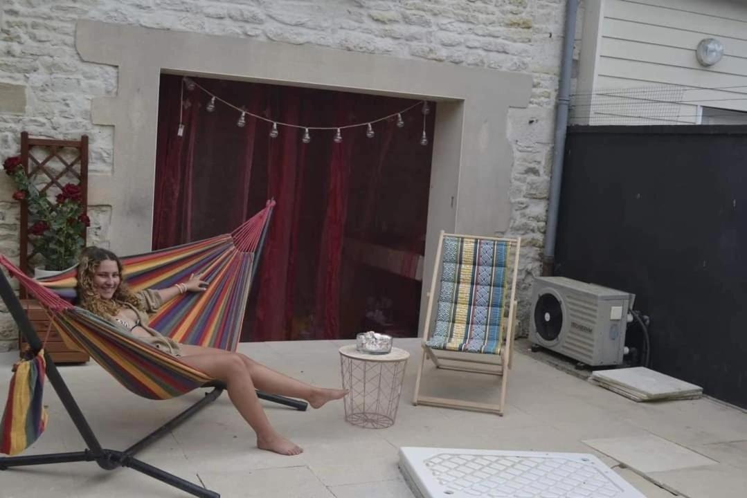 Apartamento Belle Chambre D'Hote Pour 2 A 4 Personnes Chef-Boutonne Exterior foto